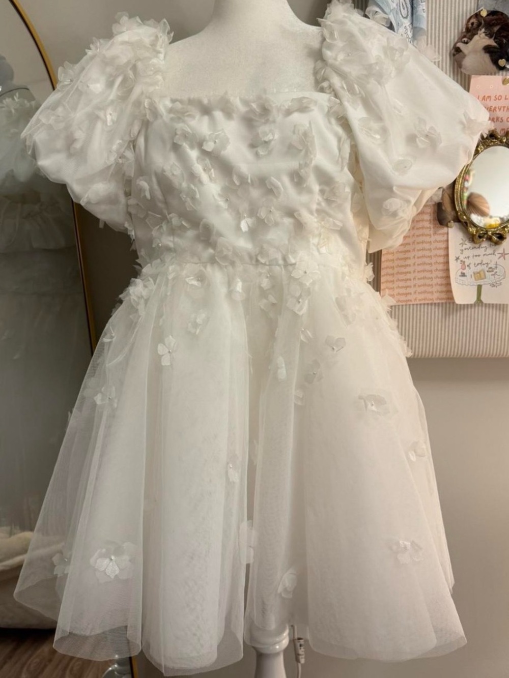 BHLDN Bridal Mini Cleo Dress (size 20)
